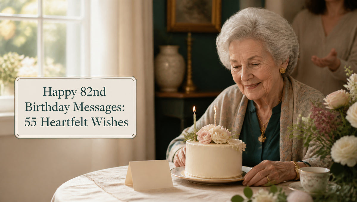 Happy 82nd Birthday Messages: 55 Heartfelt Wishes