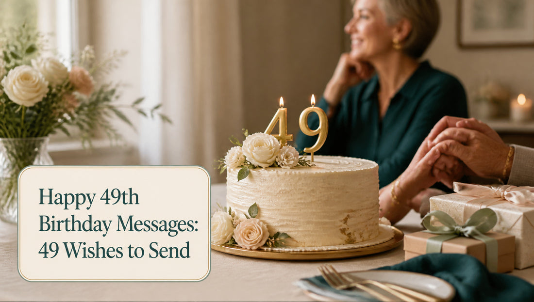Happy 49th Birthday Messages: 49 Wishes to Send