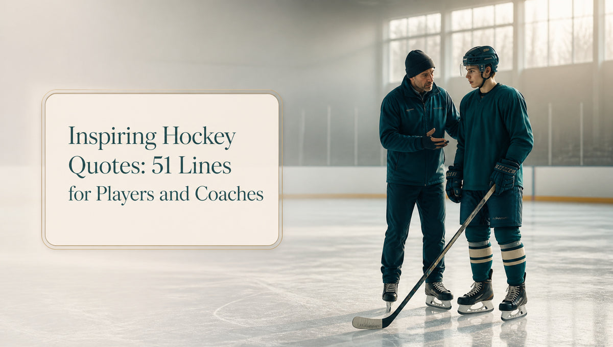 Inspiring Hockey Quotes: 51 Lines for Players and Coaches