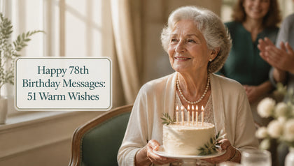 Happy 78th Birthday Messages: 51 Warm Wishes