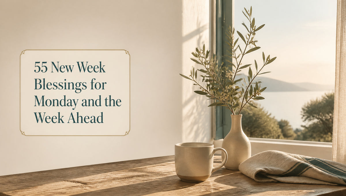 55 New Week Blessings for Monday and the Week Ahead