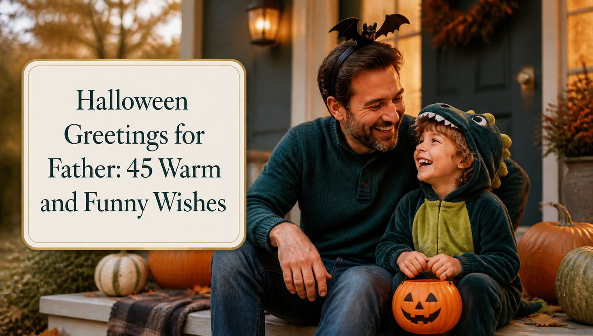 Halloween Greetings for Father: 45 Warm and Funny Wishes
