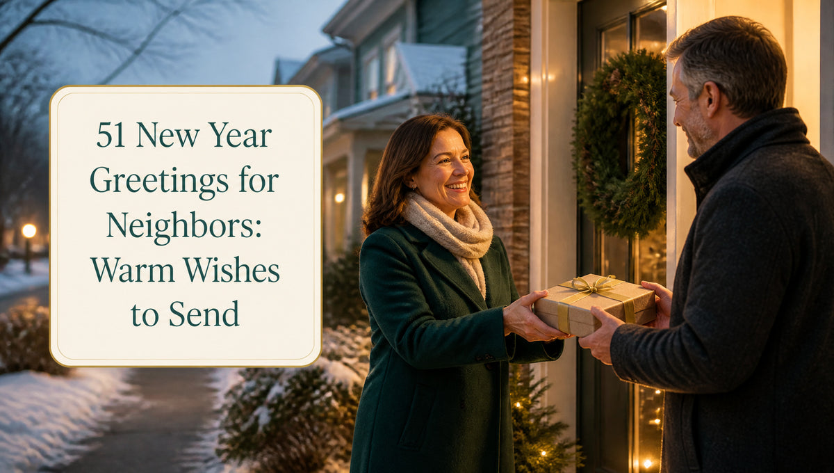 51 New Year Greetings for Neighbors: Warm Wishes to Send