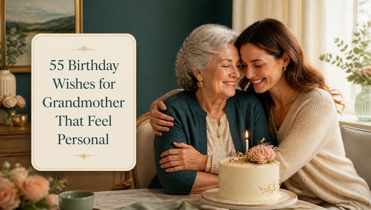 55 Birthday Wishes for Grandmother That Feel Personal