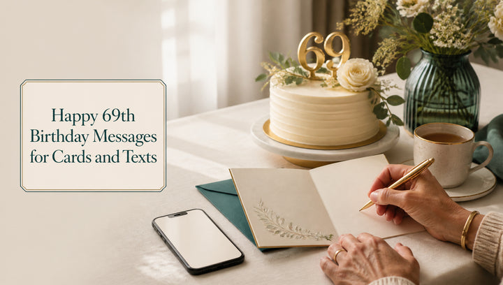 Happy 69th Birthday Messages for Cards and Texts