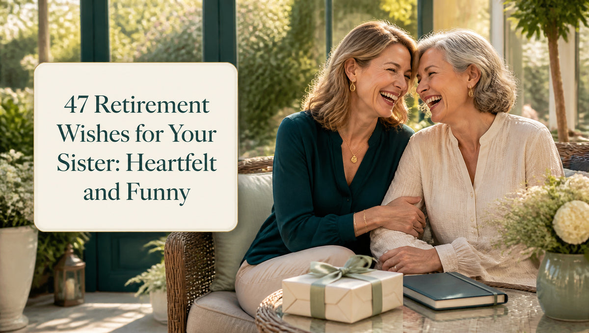 47 Retirement Wishes for Your Sister: Heartfelt and Funny
