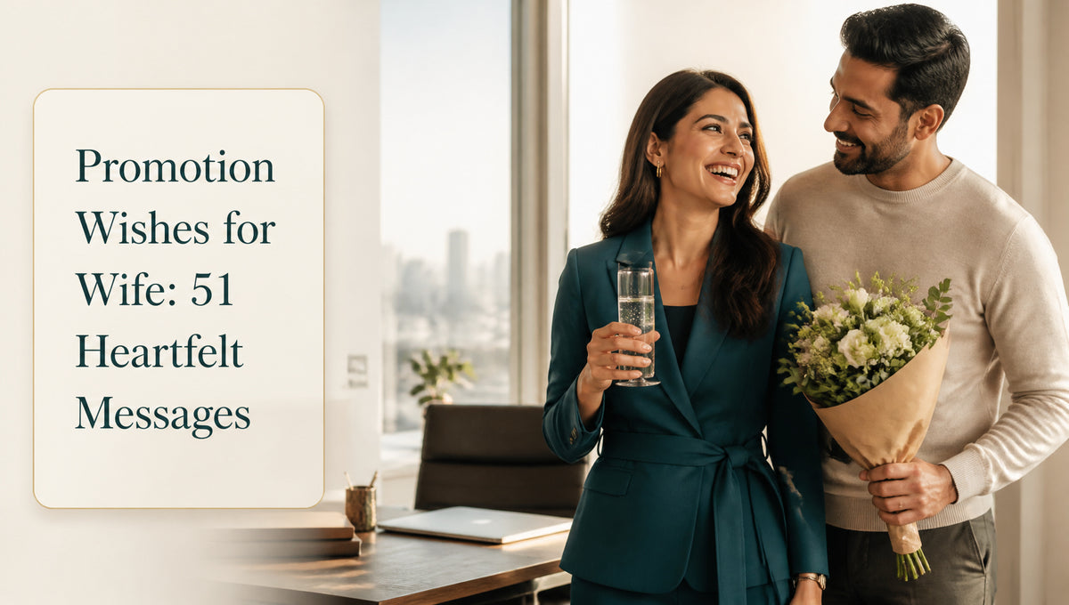 Promotion Wishes for Wife: 51 Heartfelt Messages