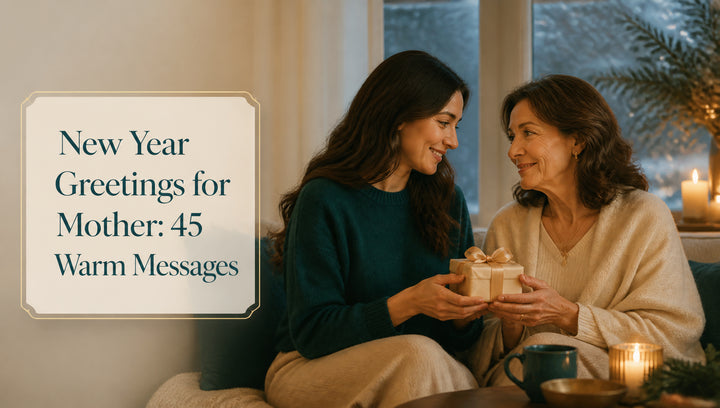 New Year Greetings for Mother: 45 Warm Messages